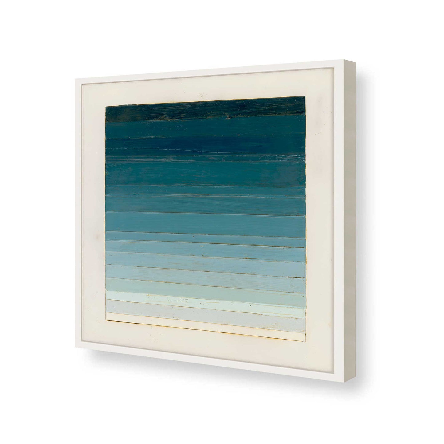 [Color:Opaque White], Picture of art in a Opaque White frame of the corner