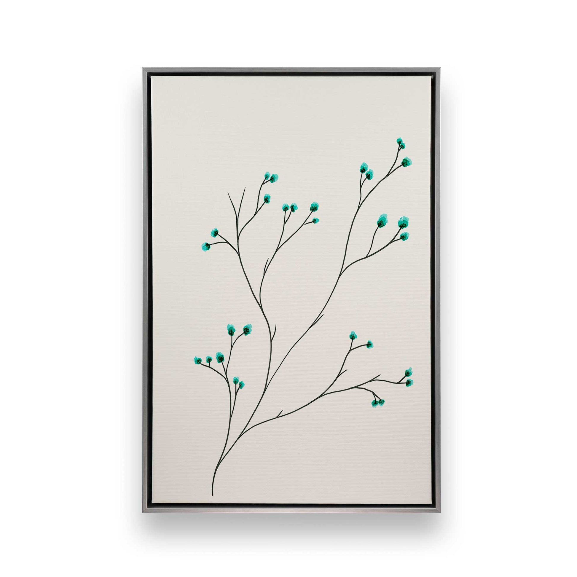 [Color:Polished Chrome], Picture of art in a Polished Chrome frame