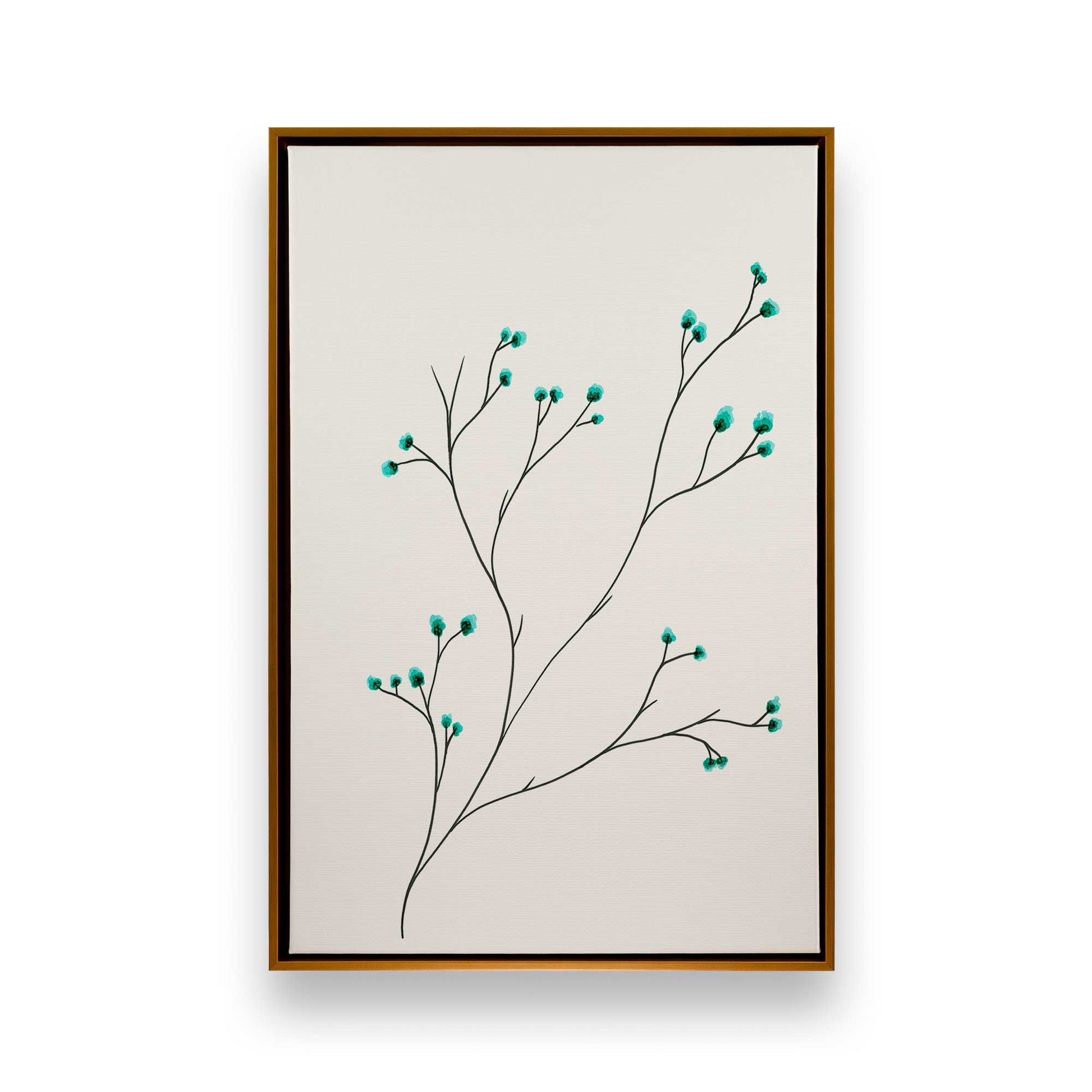 [Color:Polished Gold], Picture of art in a Polished Gold frame
