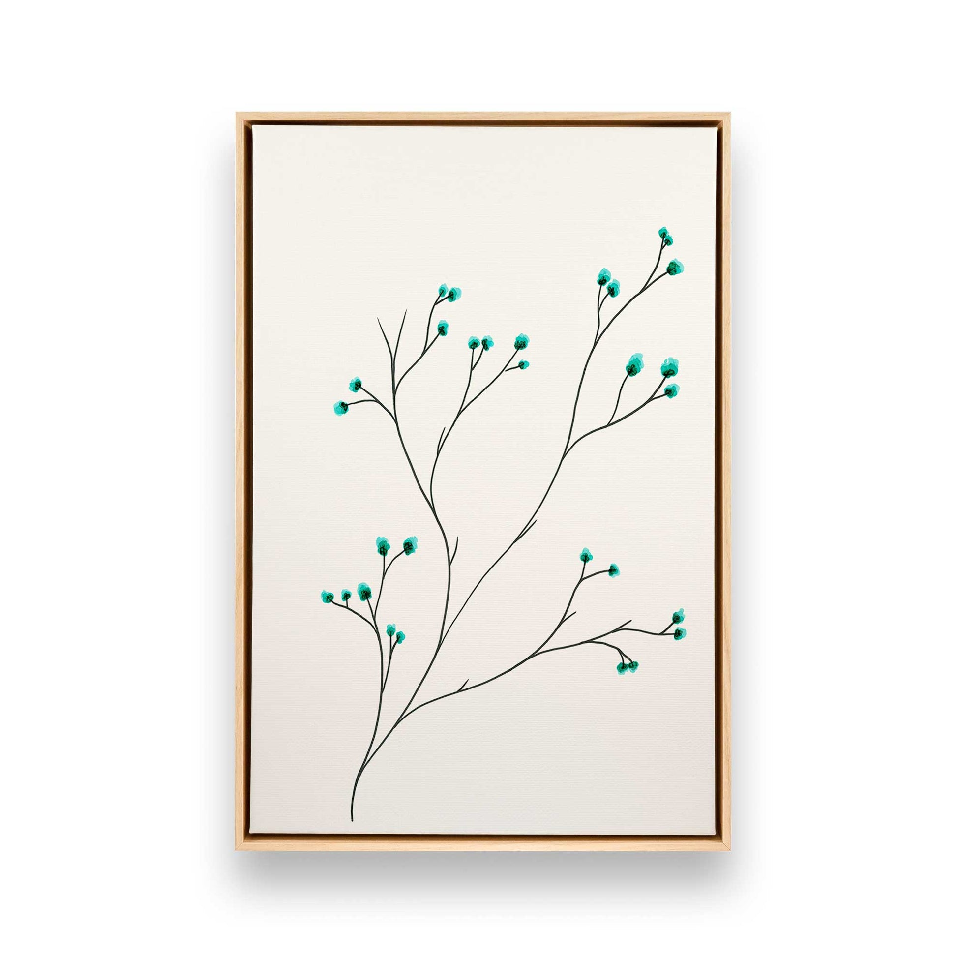 [Color:American Maple], Picture of art in a American Maple frame