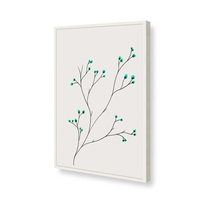 [Color:Opaque White], Picture of art in a Opaque White frame of the corner