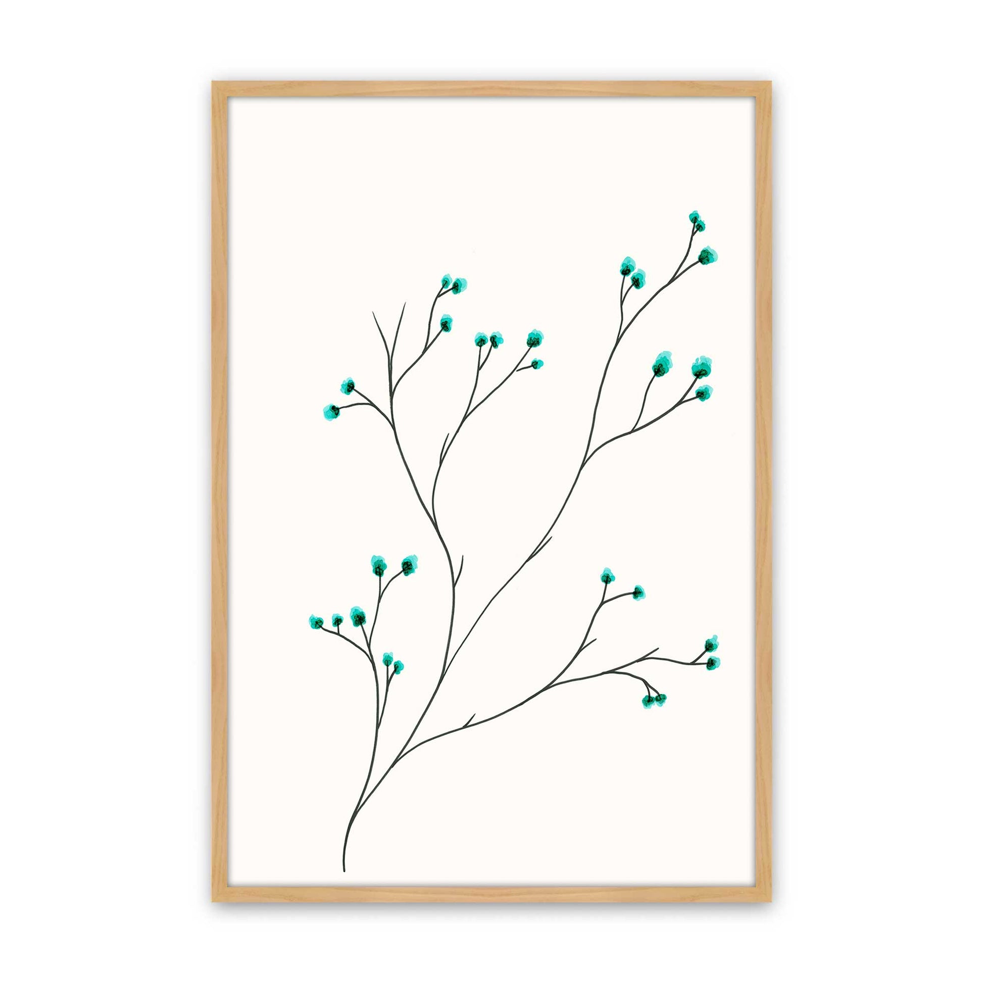 [Color:American Maple], Picture of art in a American Maple frame