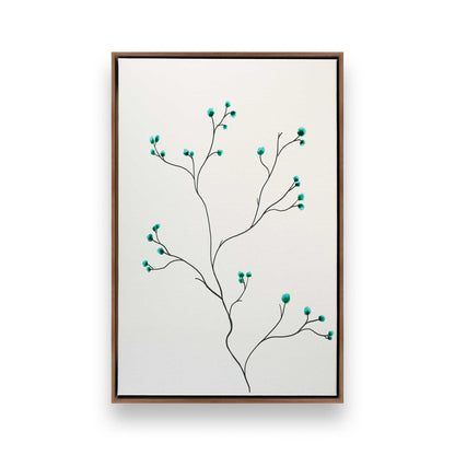 [Color:Walnut], Picture of art in a Walnut frame