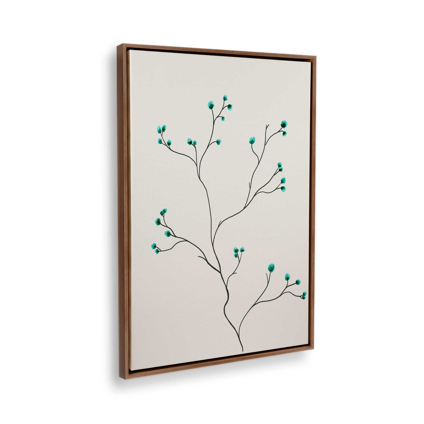 [Color:Walnut], Picture of the corner of the art