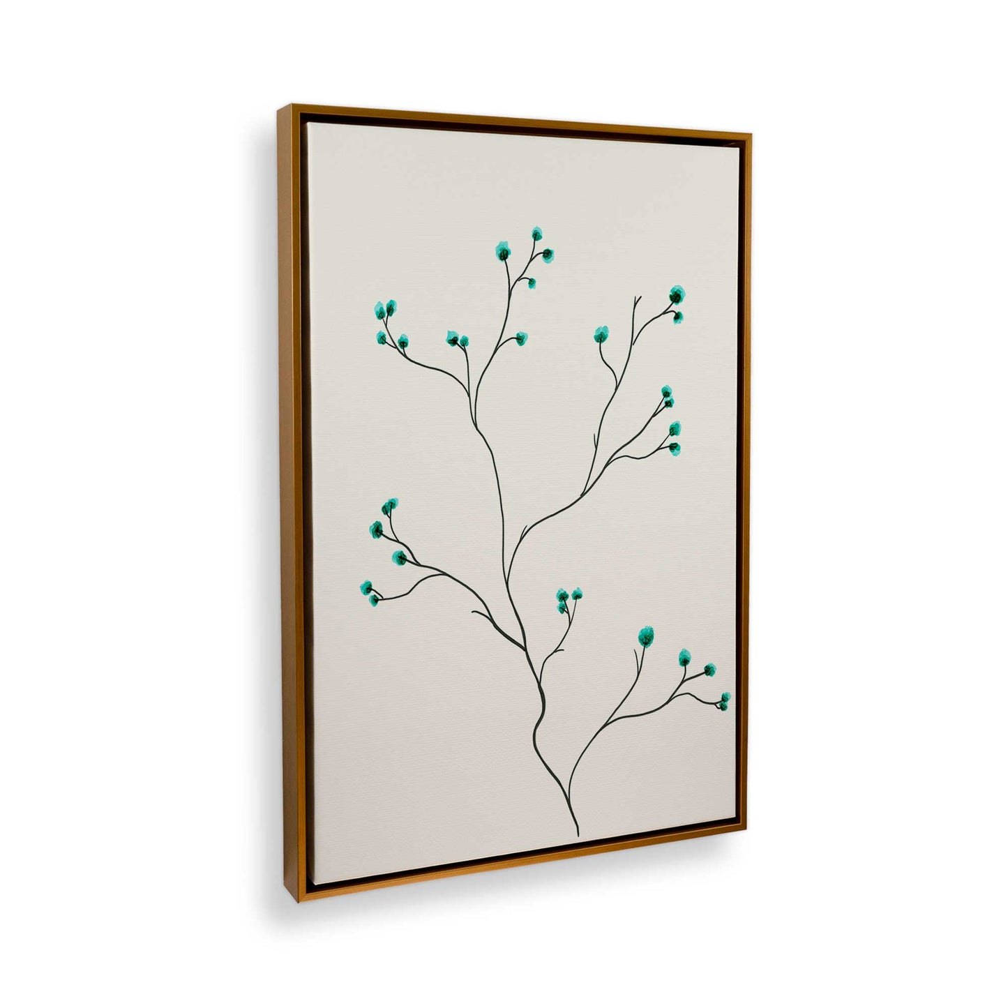 [Color:Polished Gold], Picture of the corner of the art