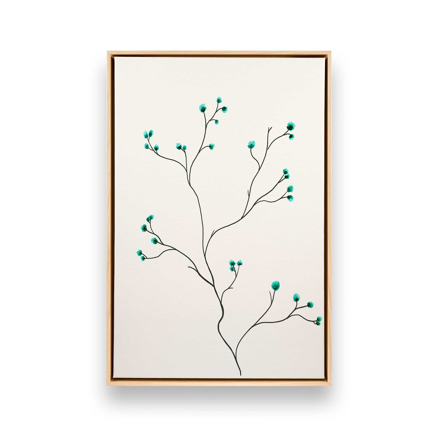 [Color:American Maple], Picture of art in a American Maple frame