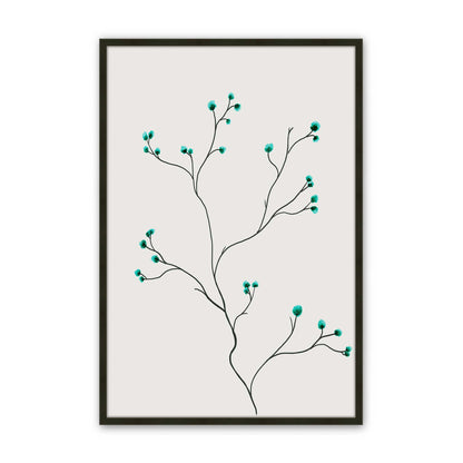 [Color:Satin Black], Picture of art in a Satin Black frame