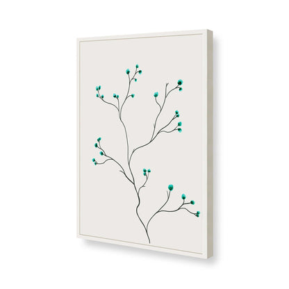 [Color:Opaque White], Picture of art in a Opaque White frame of the corner