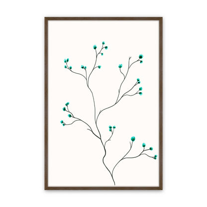 [Color:Walnut], Picture of art in a Walnut frame