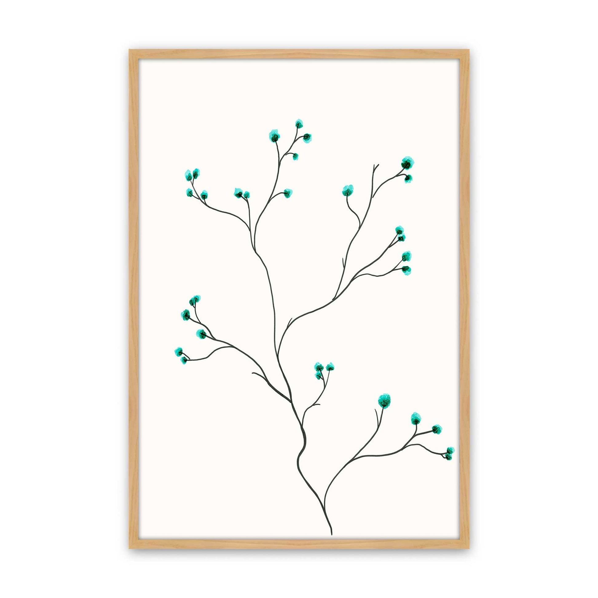 [Color:American Maple], Picture of art in a American Maple frame