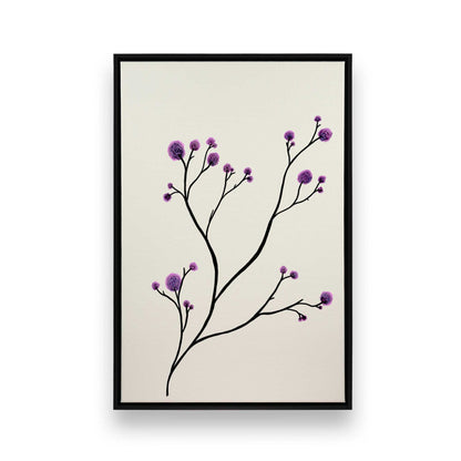 [Color:Satin Black], Picture of art in a Satin Black frame
