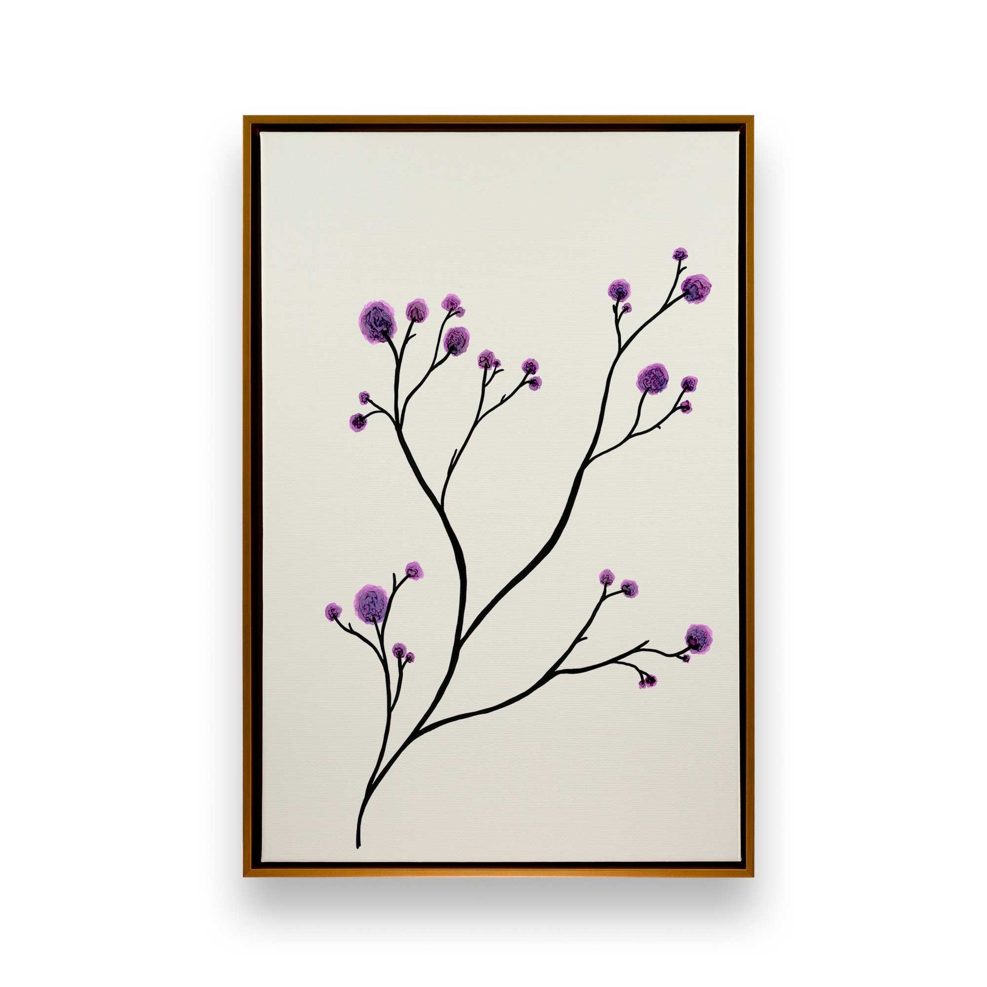 [Color:Polished Gold], Picture of art in a Polished Gold frame