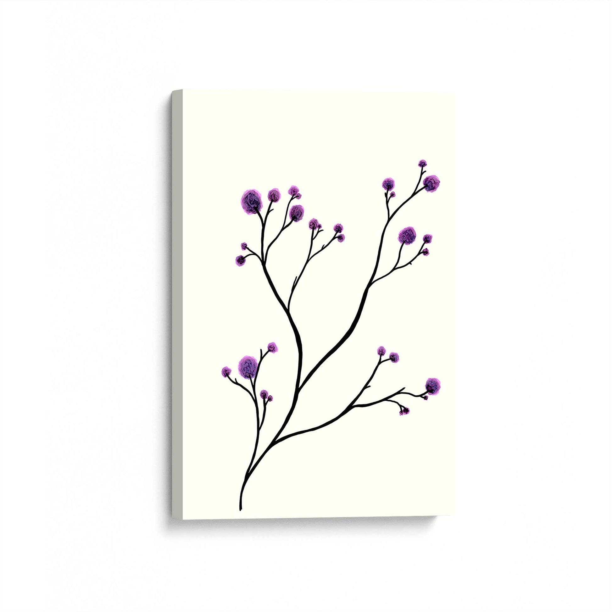[Color:Stretched Canvas], Picture of art at an angle