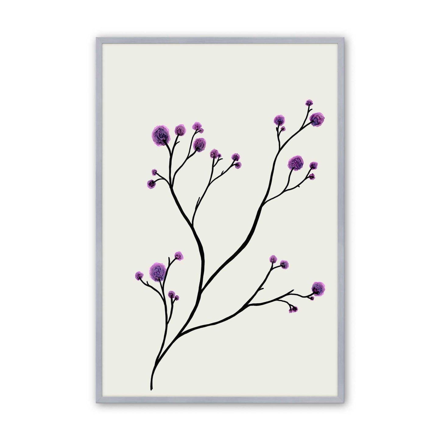 [Color:Polished Chrome], Picture of art in a Polished Chrome frame