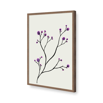 [Color:Walnut], Picture of art in a Walnut frame of the corner