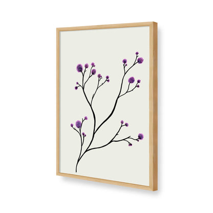 [Color:American Maple], Picture of art in a American Maple frame of the corner