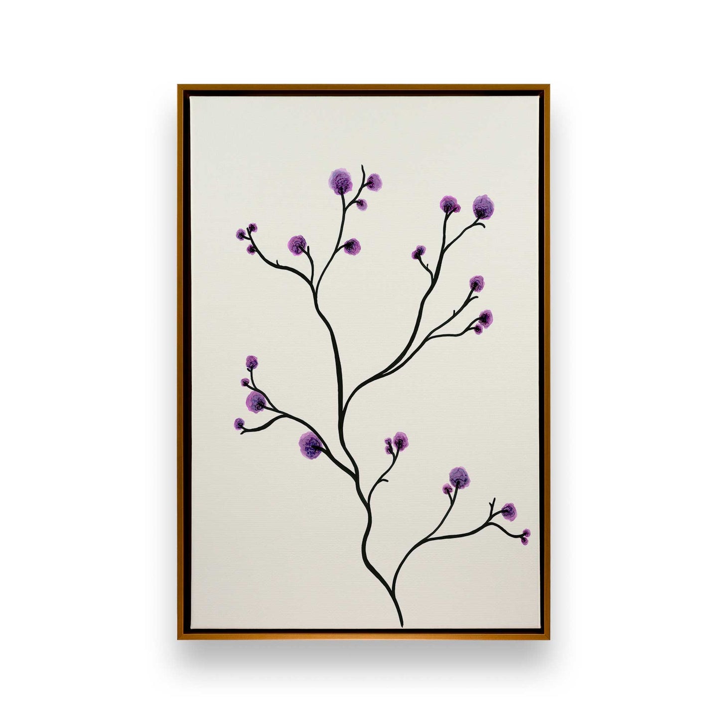 [Color:Polished Gold], Picture of art in a Polished Gold frame