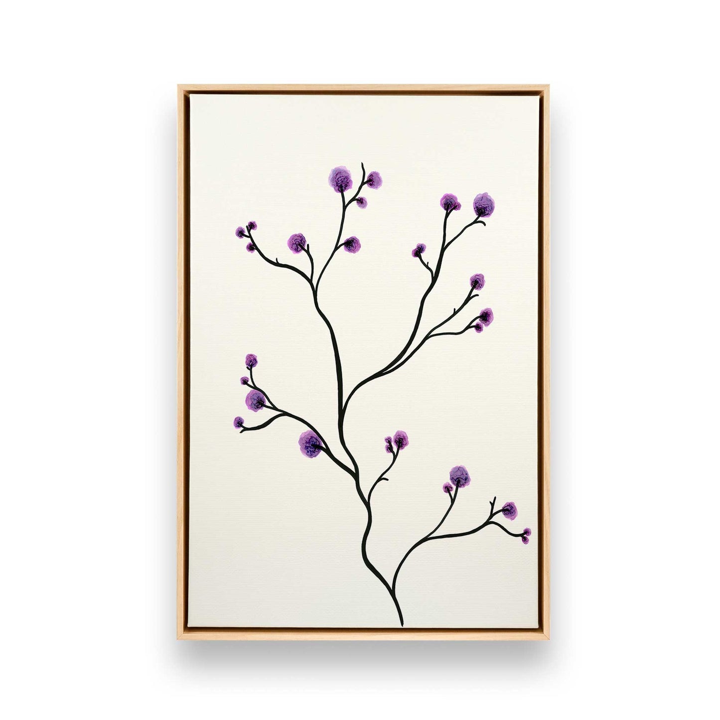 [Color:American Maple], Picture of art in a American Maple frame