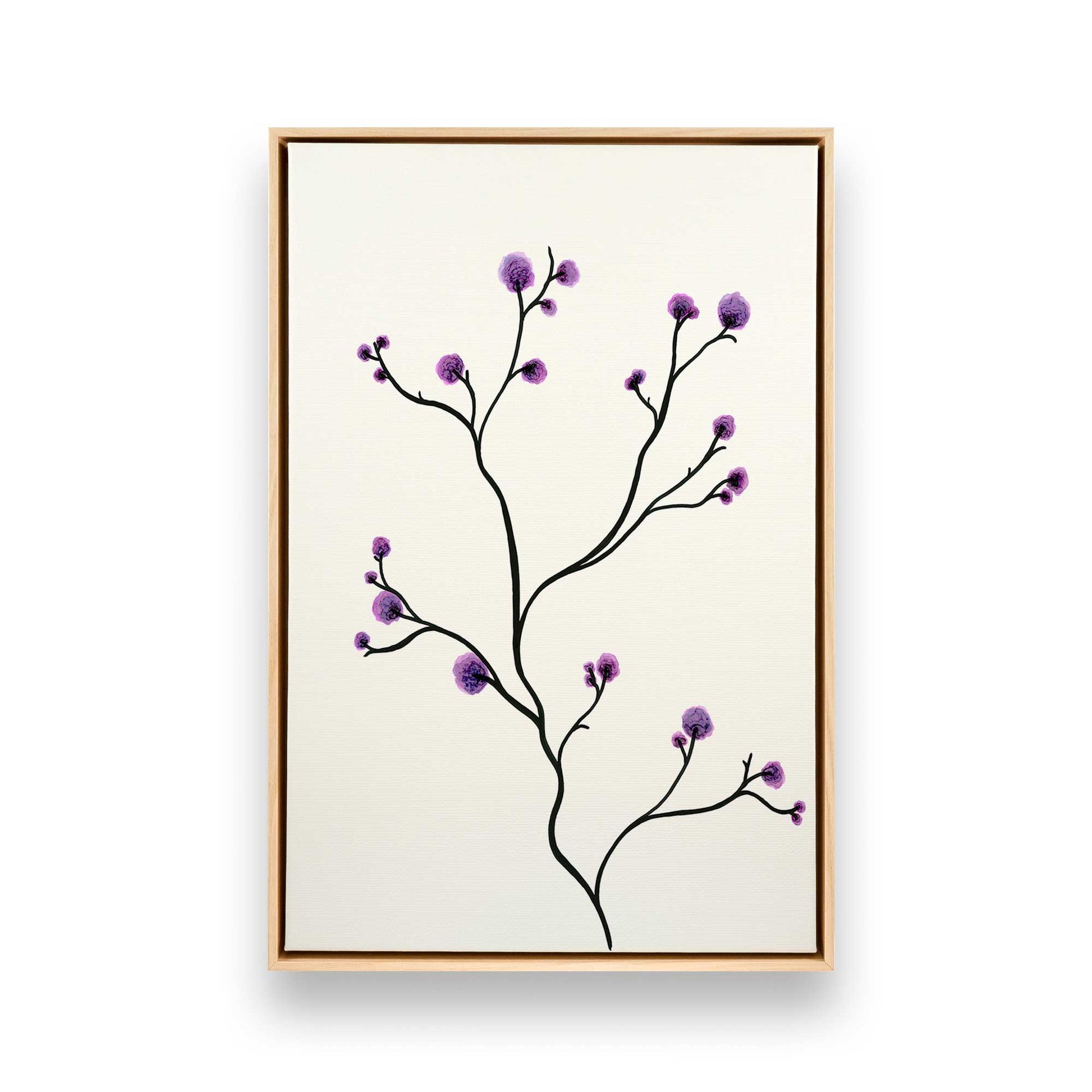 [Color:American Maple], Picture of art in a American Maple frame