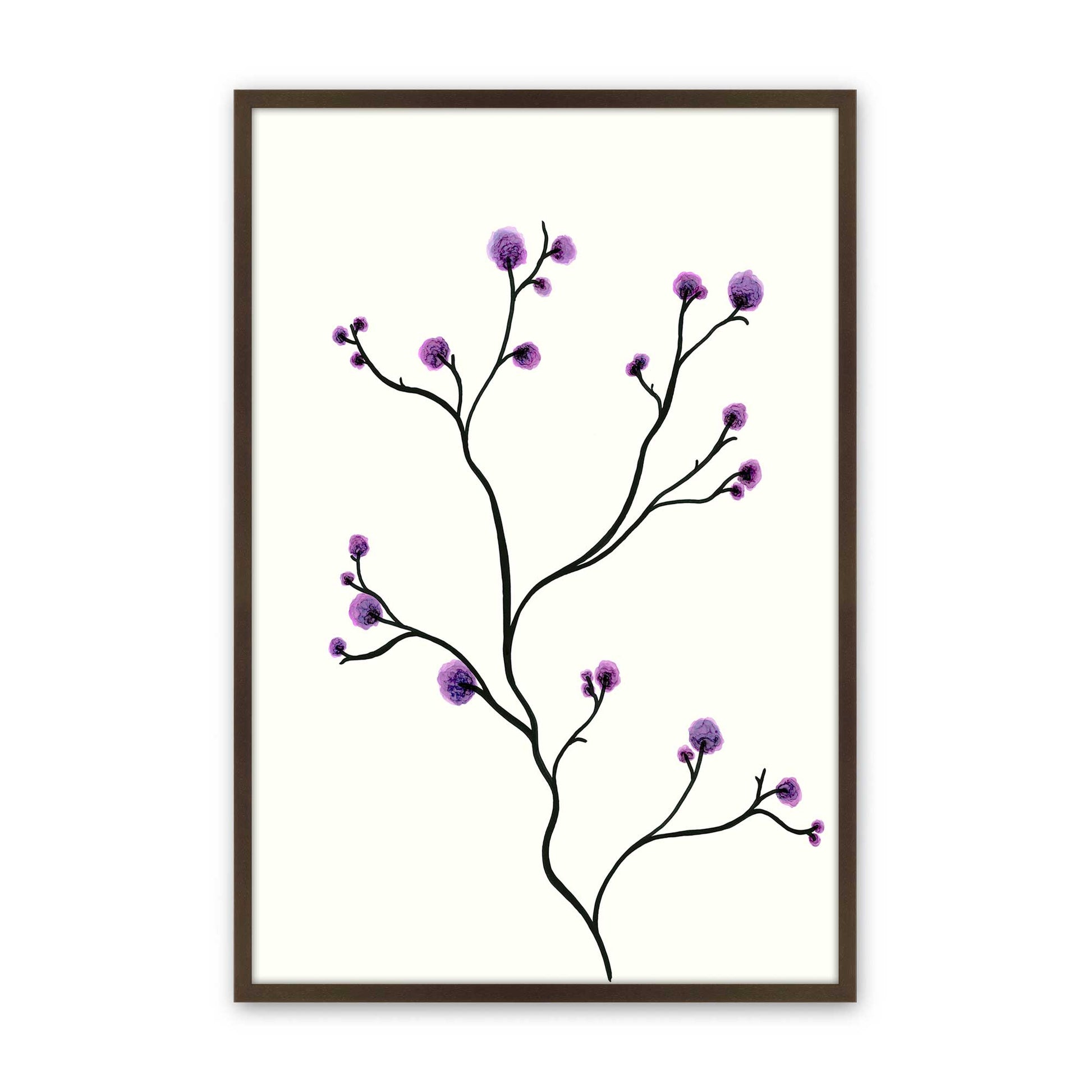[Color:Belvinder Brown], Picture of art in a Belvinder Brown frame