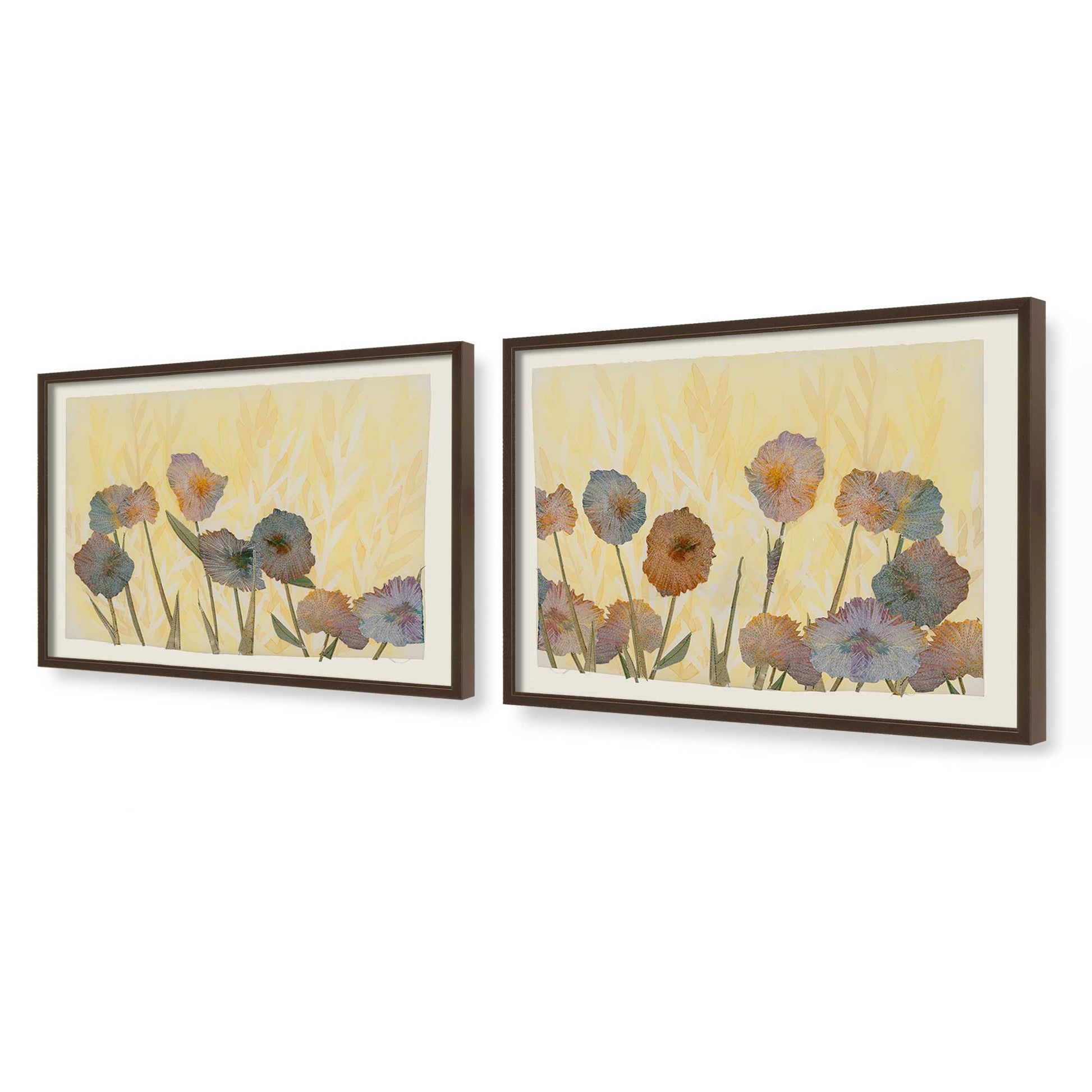 [Color:Belvinder Brown], Picture of art in a Belvinder Brown frame at an angle