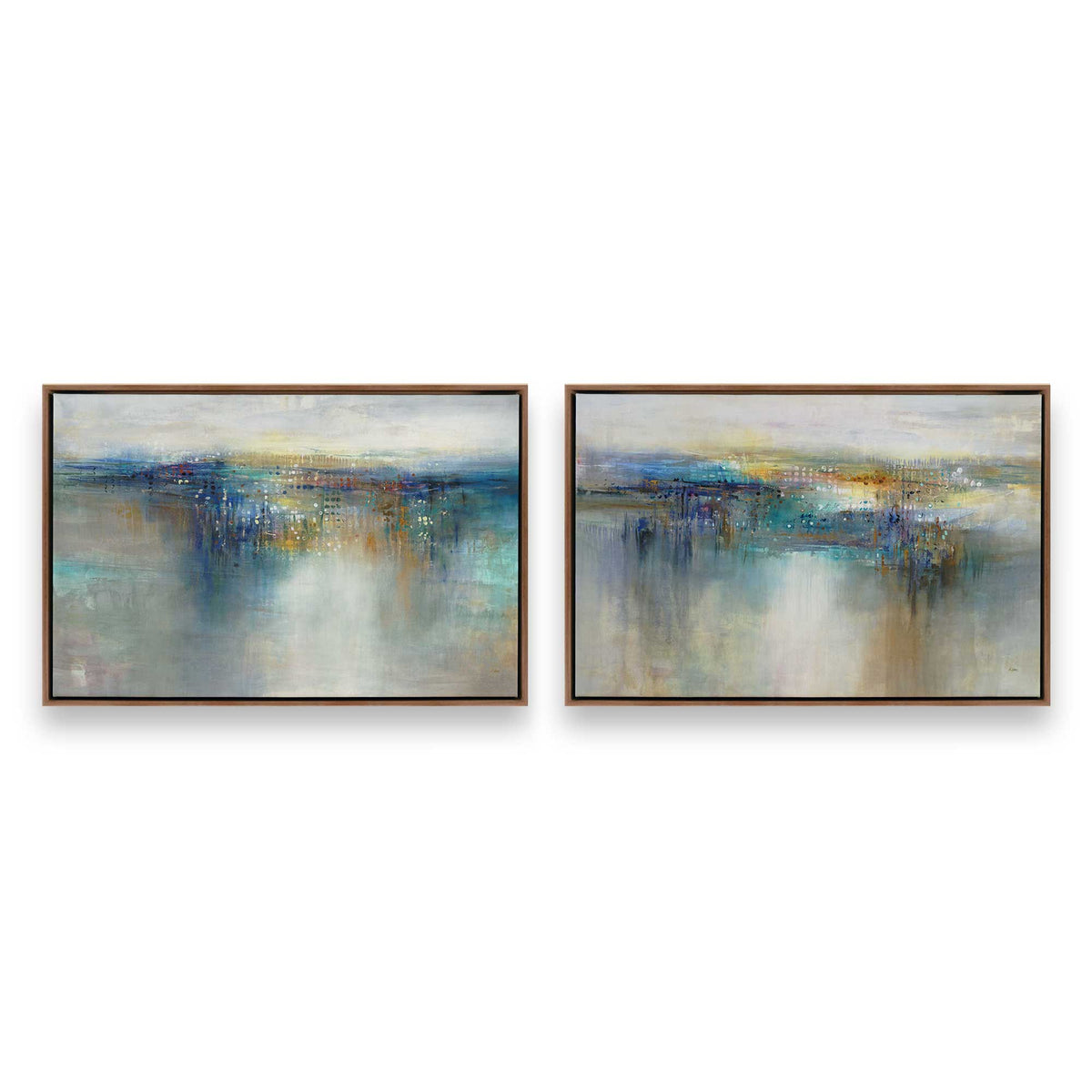 [Color:Walnut], Picture of art in a Walnut frame