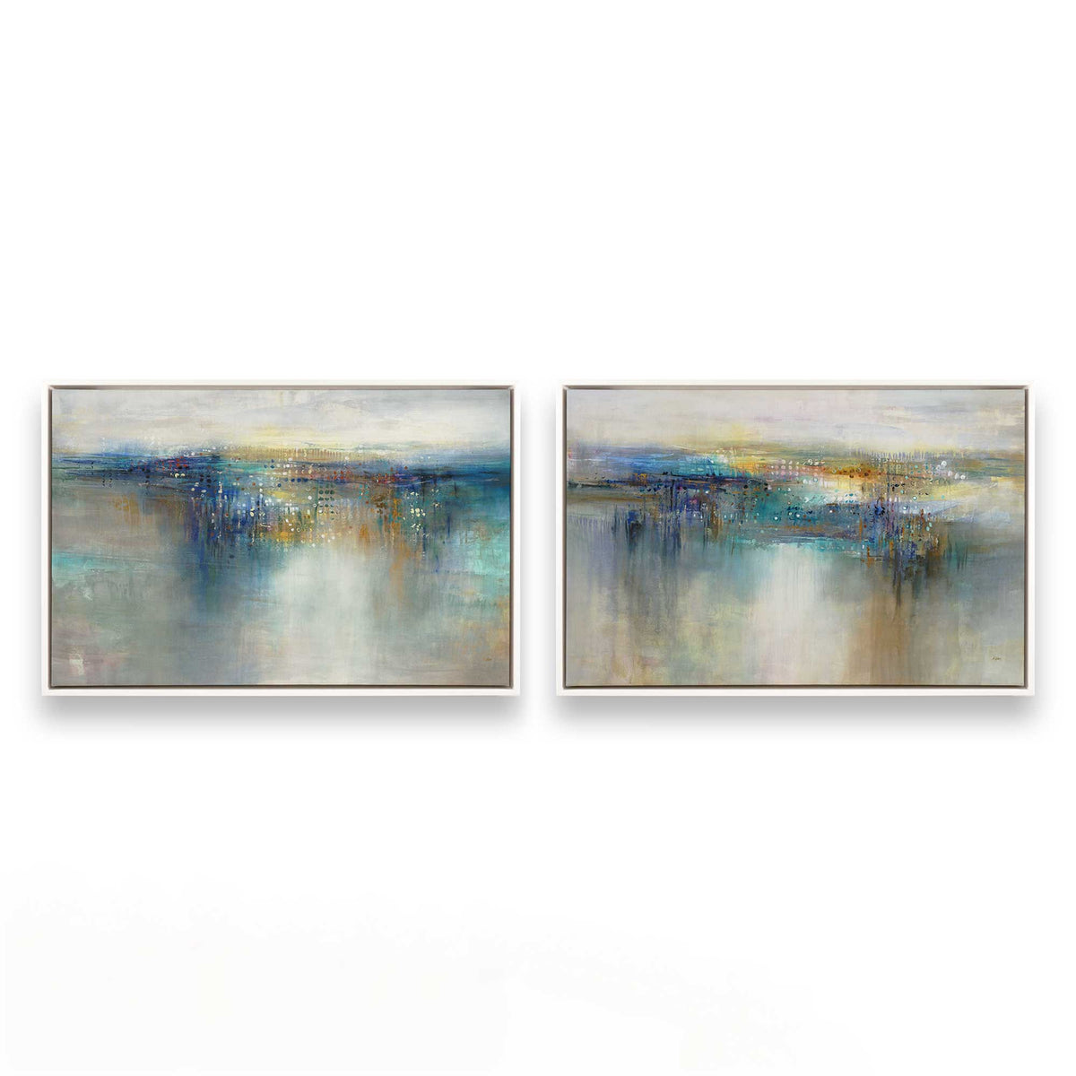 [Color:Opaque White], Picture of art in a White frame