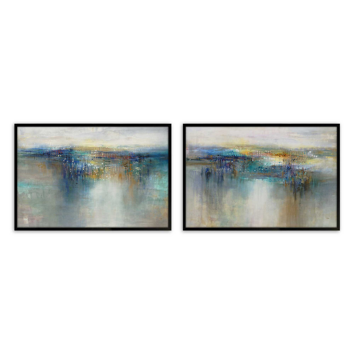 [Color:Satin Black], Picture of art in a Satin Black frame