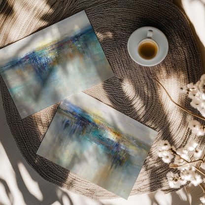 [color:Rolled Print], Picture of art in a room