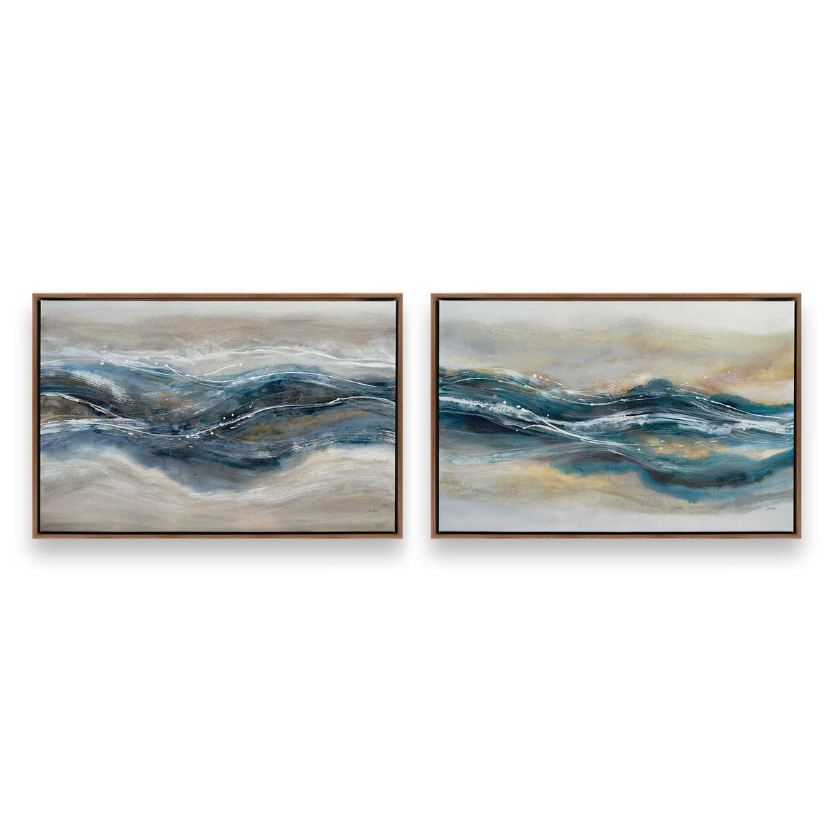 [Color:Walnut], Picture of art in a Walnut frame