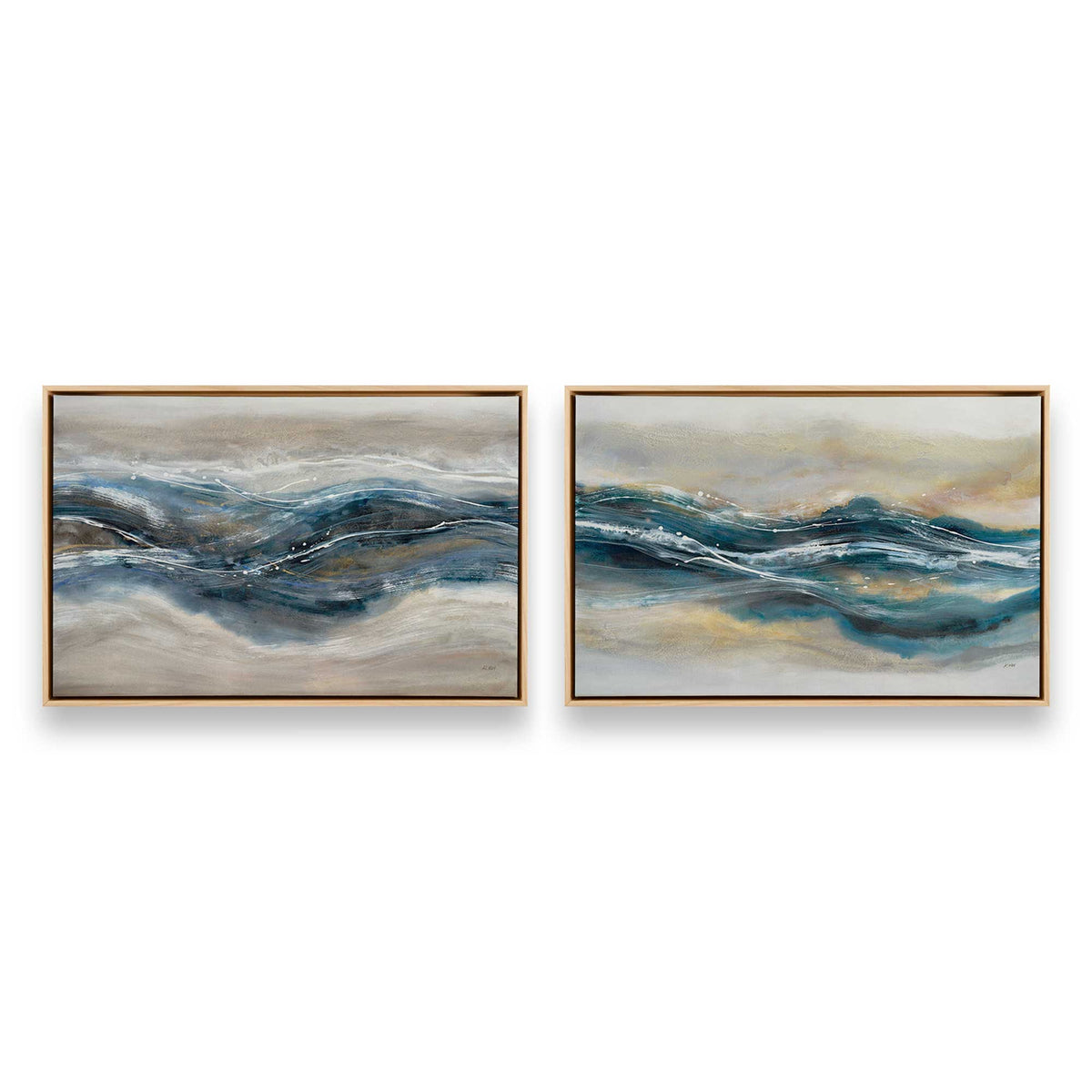 [Color:American Maple], Picture of art in a American Maple frame