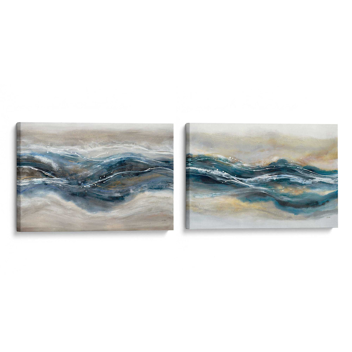 [Color:Stretched Canvas], Picture of art at an angle