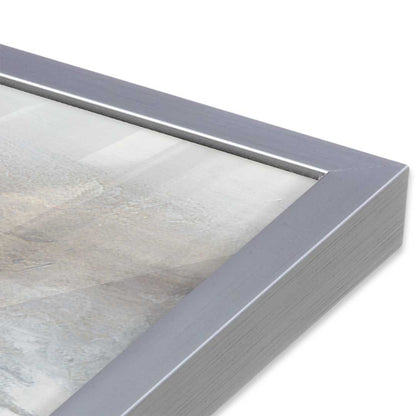 [Color:Polished Chrome], Picture of art in a Polished Chrome frame of the corner