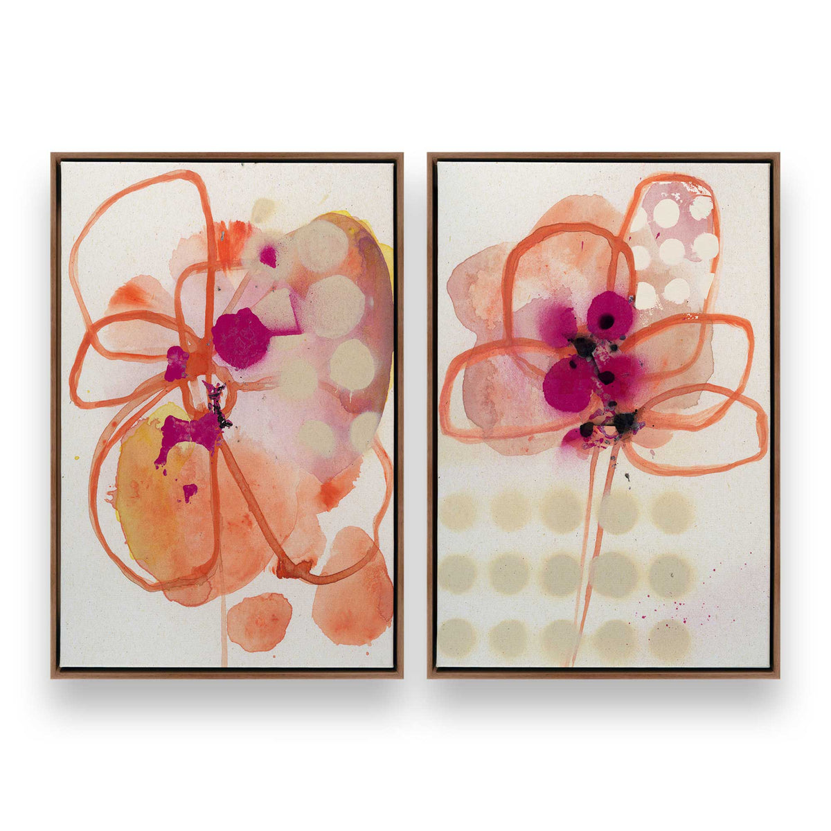 [Color:Walnut], Picture of art in a Walnut frame