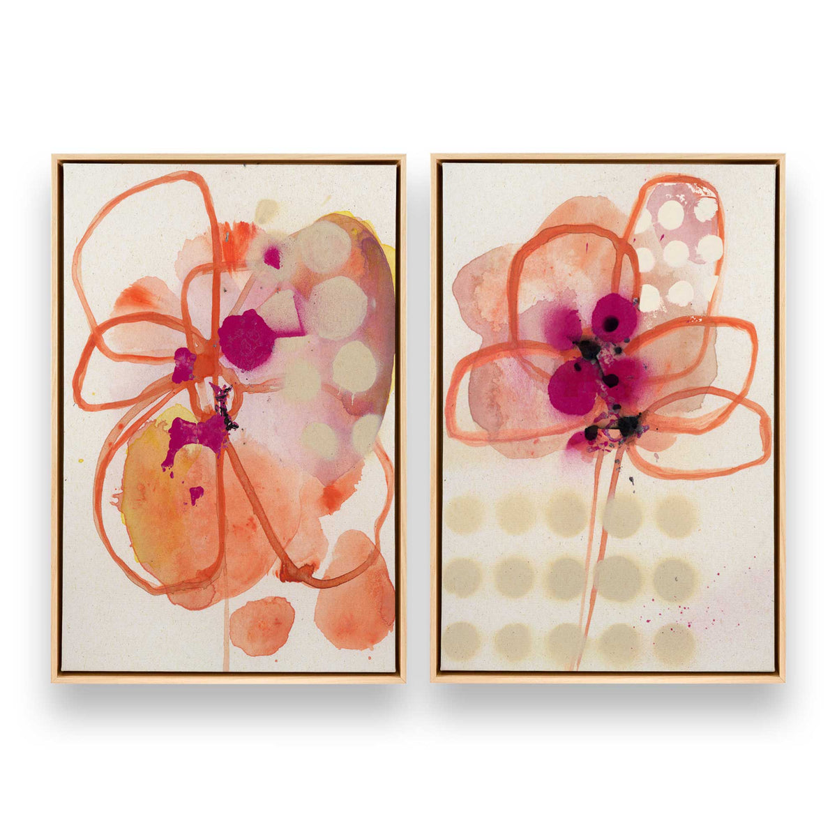 [Color:American Maple], Picture of art in a American Maple frame
