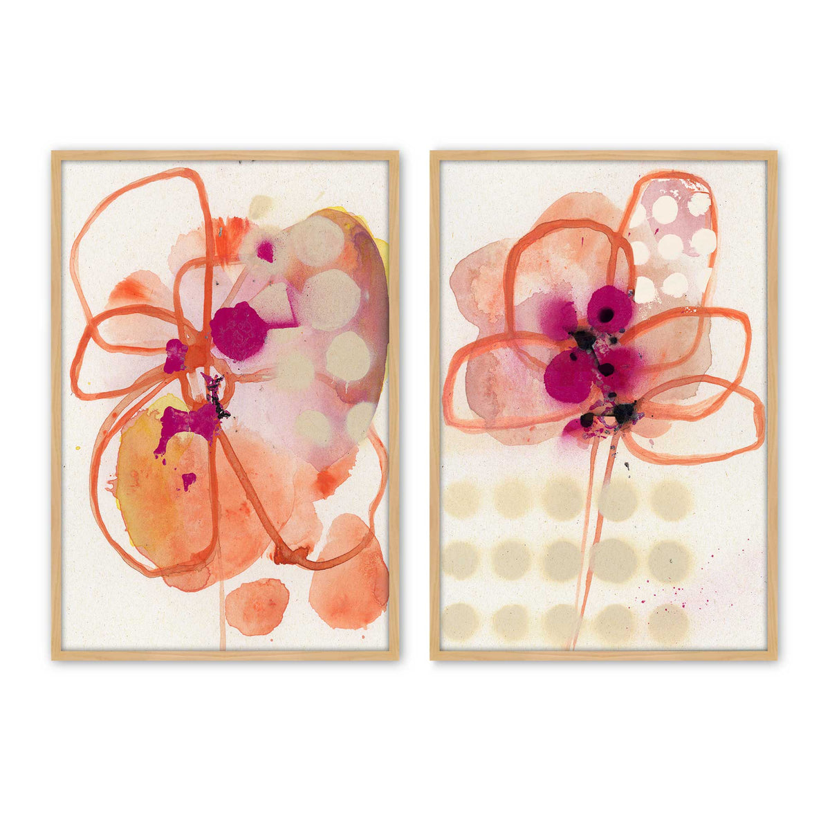 [Color:American Maple], Picture of art in a American Maple frame