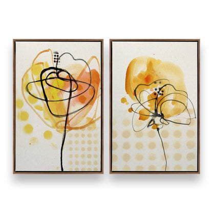 [Color:Walnut], Picture of art in a Walnut frame