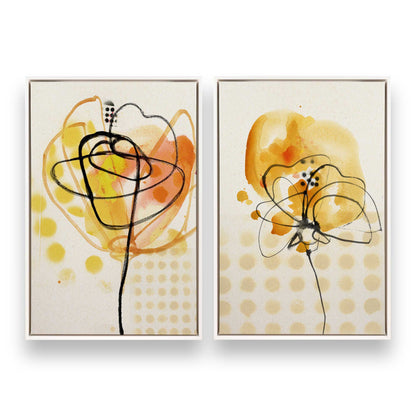 [Color:Opaque White], Picture of art in a White frame
