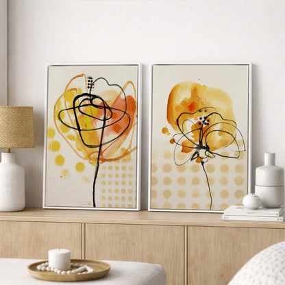 [Color:American Maple], Picture of art in a American Maple frame