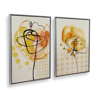 [Color:Polished Chrome], Picture of art in a Polished Chrome frame at an angle