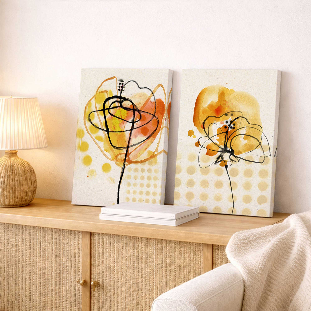 [Color:Stretched Canvas], Picture of art