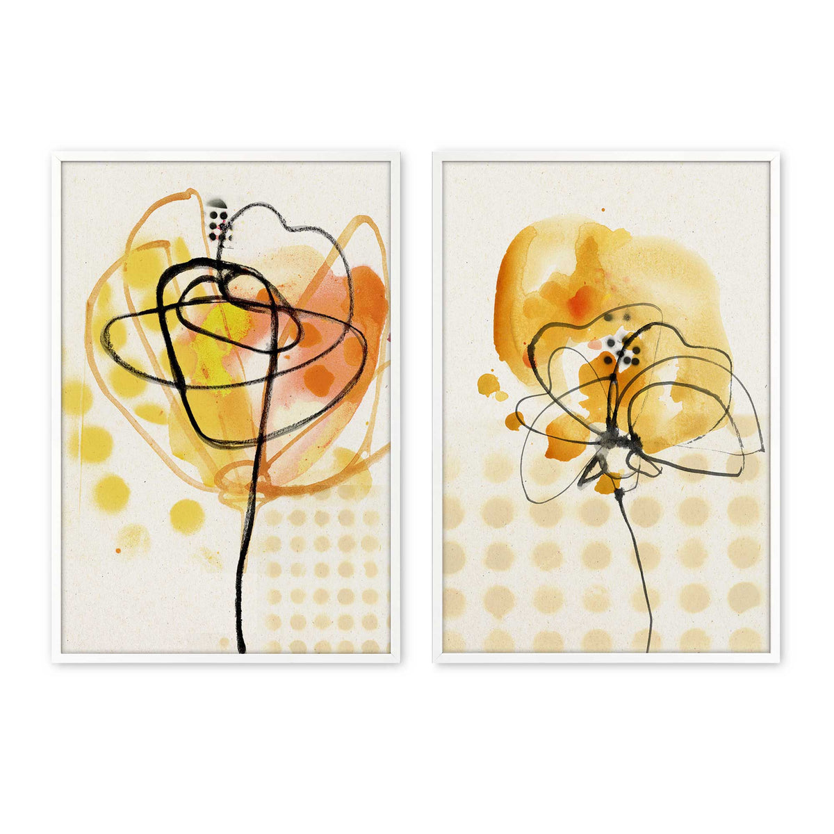 [Color:Opaque White], Picture of art in a Opaque White frame