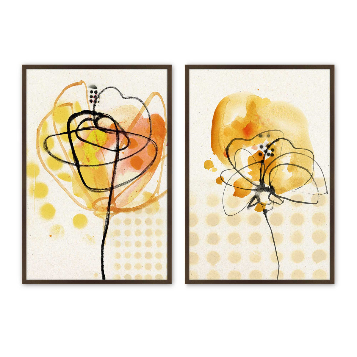 [Color:Belvinder Brown], Picture of art in a Belvinder Brown frame
