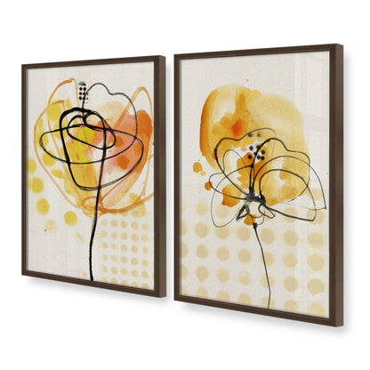 [Color:Belvinder Brown], Picture of art in a Belvinder Brown frame at an angle