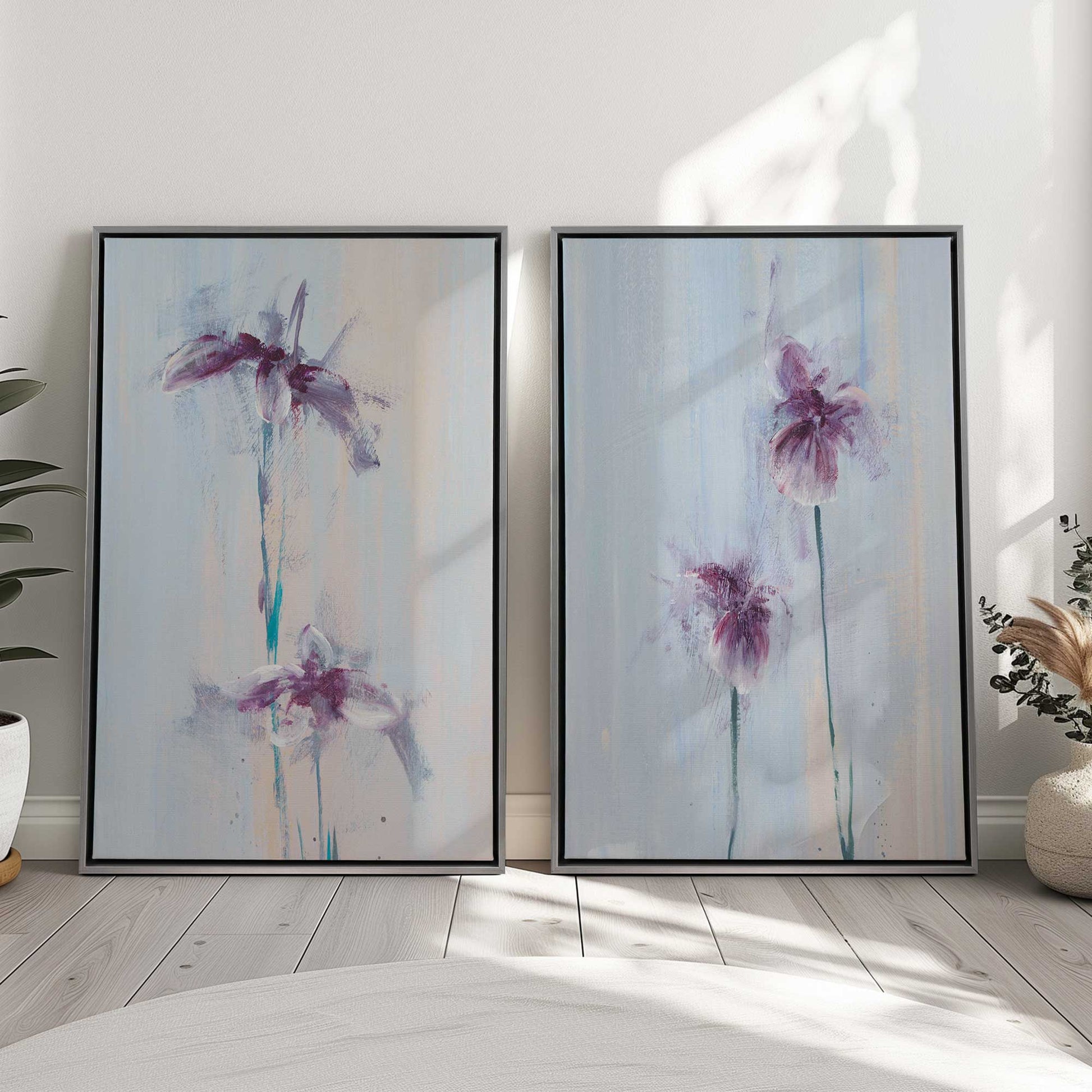 [Color:Satin Black], Picture of art in a Satin Black frame