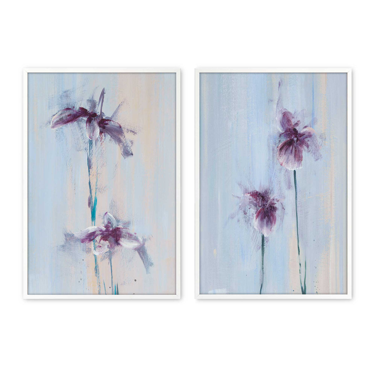[Color:Opaque White], Picture of art in a Opaque White frame