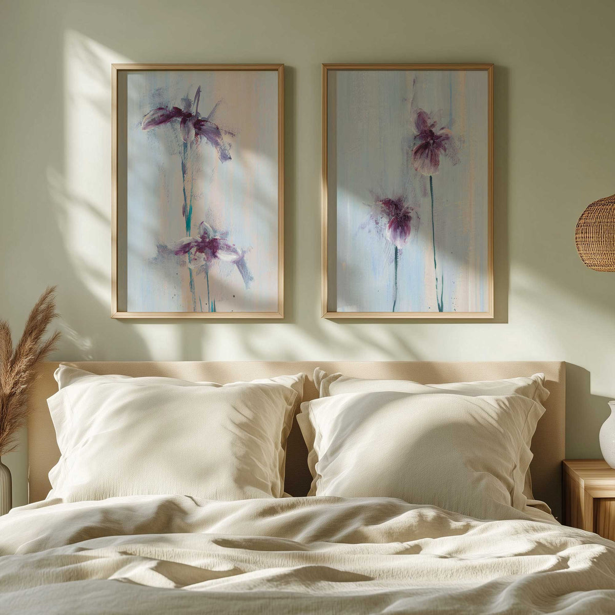 [Color:Belvinder Brown], Picture of art in a Belvinder Brown frame