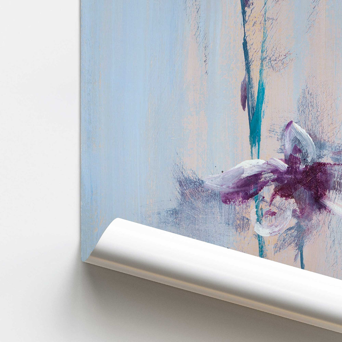 [color:Rolled Print], Picture of close up of art