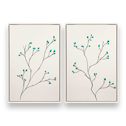 [Color:Opaque White], Picture of art in a White frame