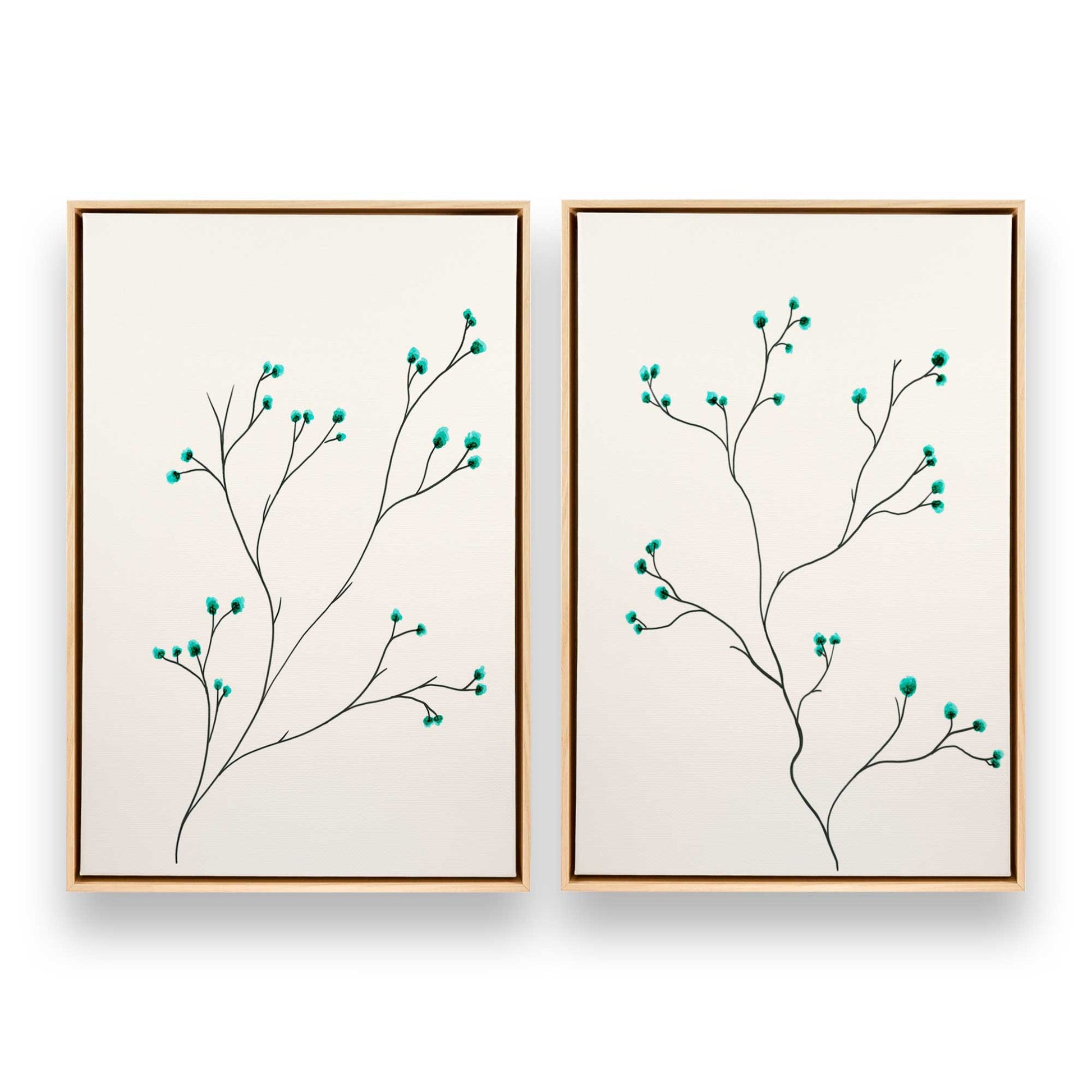 [Color:American Maple], Picture of art in a American Maple frame